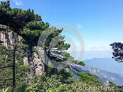 Mount Sanqing Stock Photo